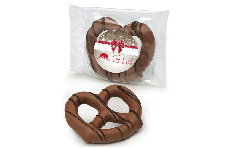Milk Chocolate Dipped Pretzel Milk Chocolate Dipped Pretzel